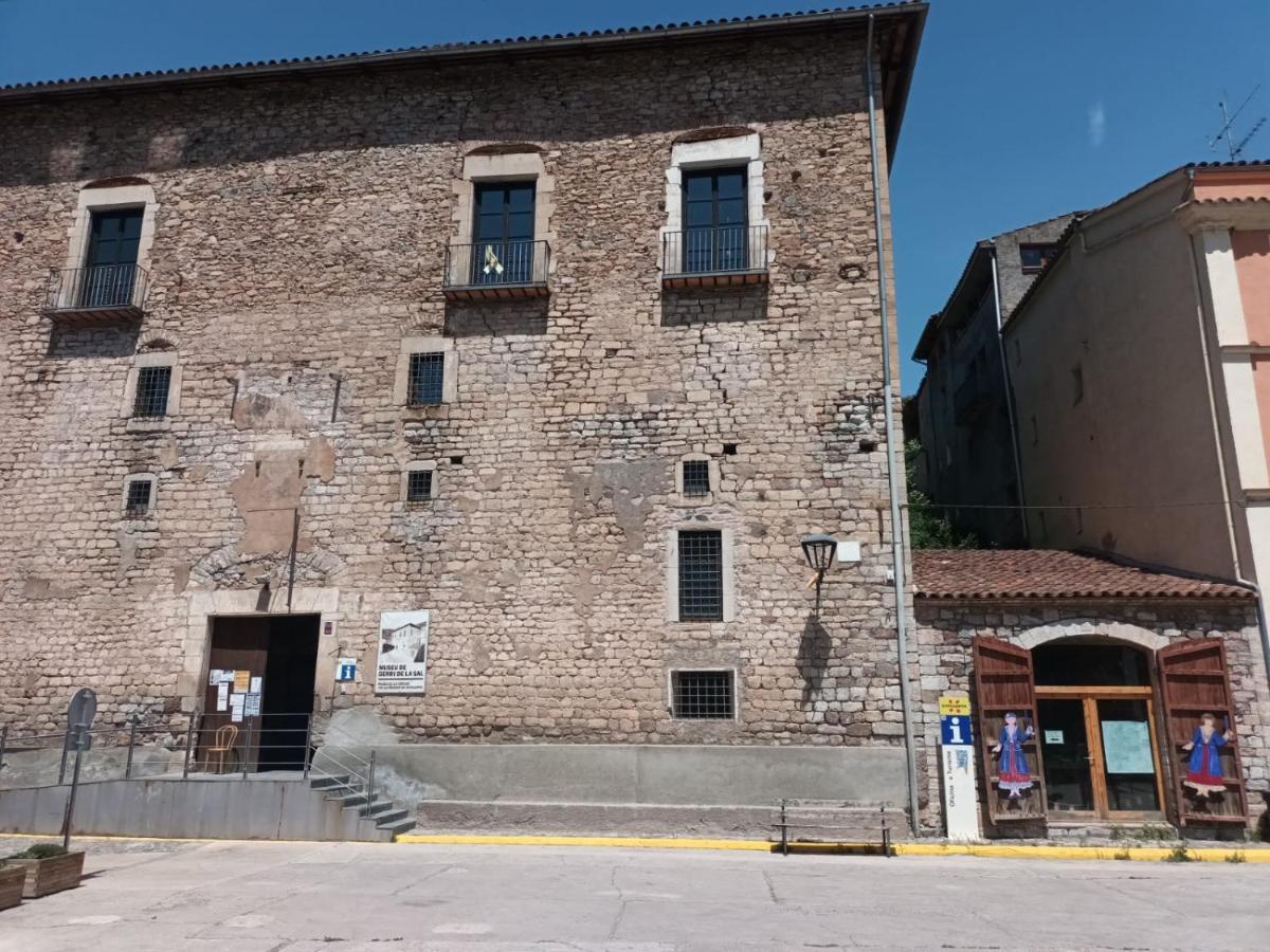Un Tros De Sal. Casa Rural A Gerri De La Sal. Villa Bagian luar foto